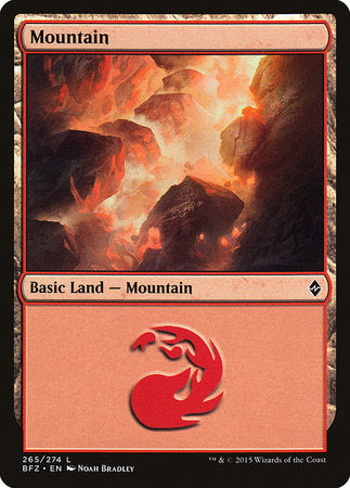 Mountain (265) [Battle for Zendikar] | Rook's Games and More