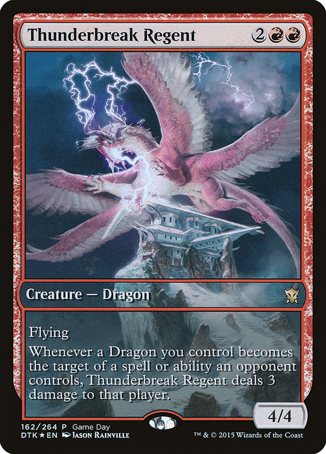 Thunderbreak Regent (Game Day) [Dragons of Tarkir Promos] | Rook's Games and More