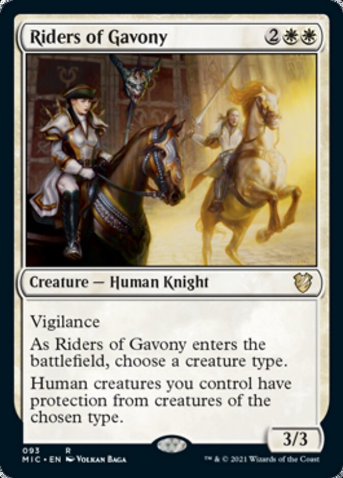 Riders of Gavony [Innistrad: Midnight Hunt Commander] | Rook's Games and More