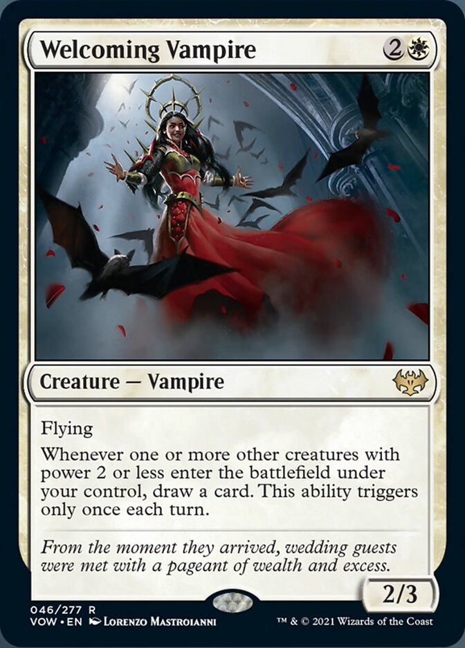 Welcoming Vampire [Innistrad: Crimson Vow] | Rook's Games and More