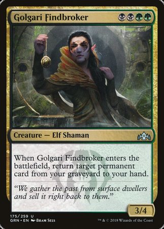 Golgari Findbroker [Guilds of Ravnica] | Rook's Games and More