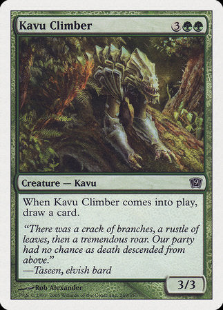 Kavu Climber [Ninth Edition] | Rook's Games and More