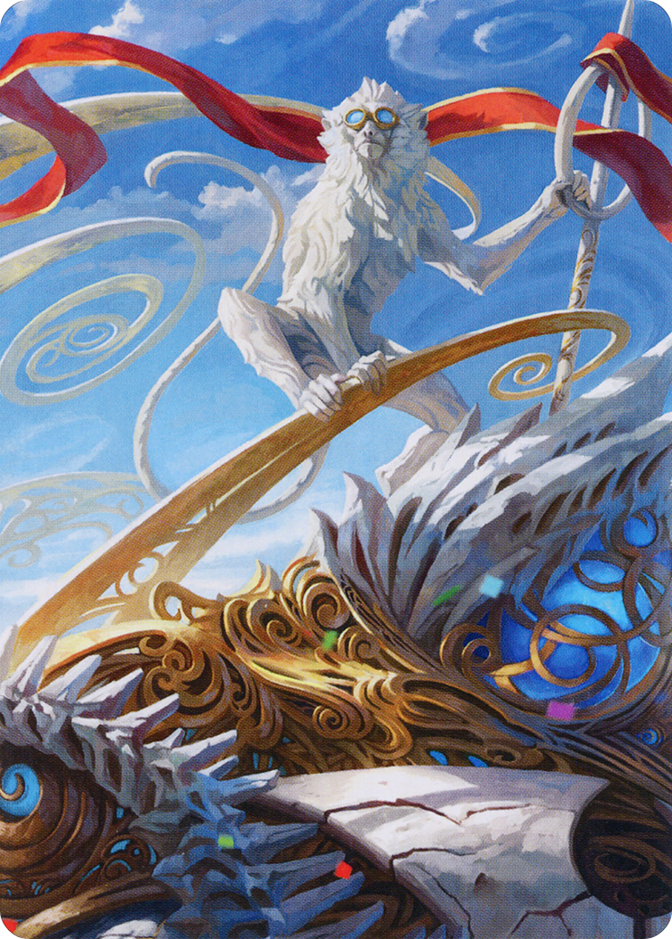 Ragavan, Nimble Pilferer Art Card [March of the Machine Art Series] | Rook's Games and More