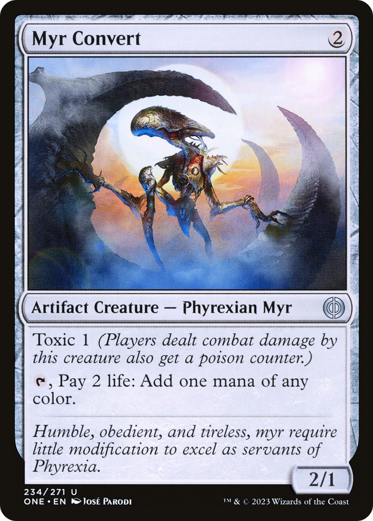 Myr Convert [Phyrexia: All Will Be One] | Rook's Games and More