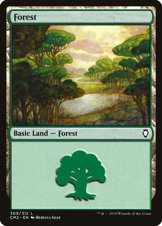 Forest (309) [Commander Anthology Volume II] | Rook's Games and More