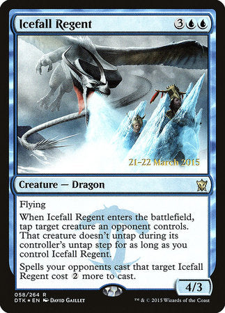 Icefall Regent [Dragons of Tarkir Promos] | Rook's Games and More