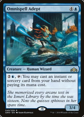 Omnispell Adept [Guilds of Ravnica] | Rook's Games and More