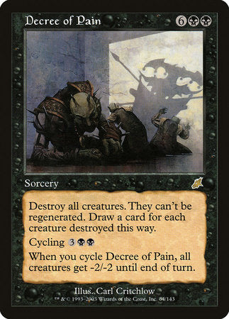 Decree of Pain [Scourge] | Rook's Games and More