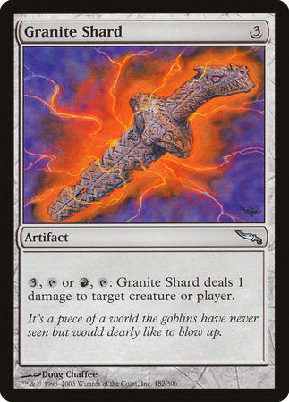 Granite Shard [Mirrodin] | Rook's Games and More