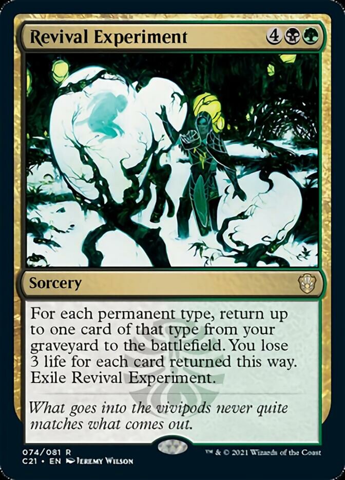 Revival Experiment [Commander 2021] | Rook's Games and More