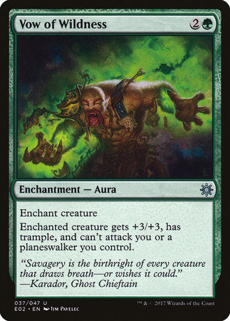 Vow of Wildness [Explorers of Ixalan] | Rook's Games and More
