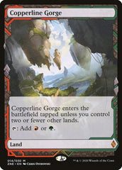 Copperline Gorge [Zendikar Rising Expeditions] | Rook's Games and More