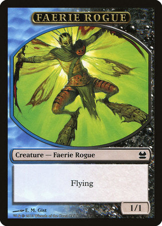 Faerie Rogue Token (Blue/Black) [Modern Masters Tokens] | Rook's Games and More