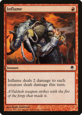 Inflame [Darksteel] | Rook's Games and More