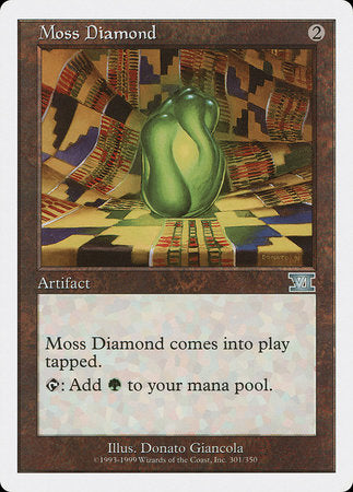 Moss Diamond [Classic Sixth Edition] | Rook's Games and More