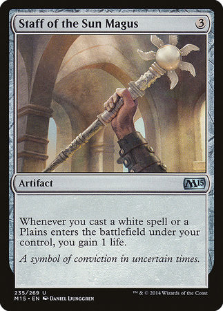 Staff of the Sun Magus [Magic 2015] | Rook's Games and More