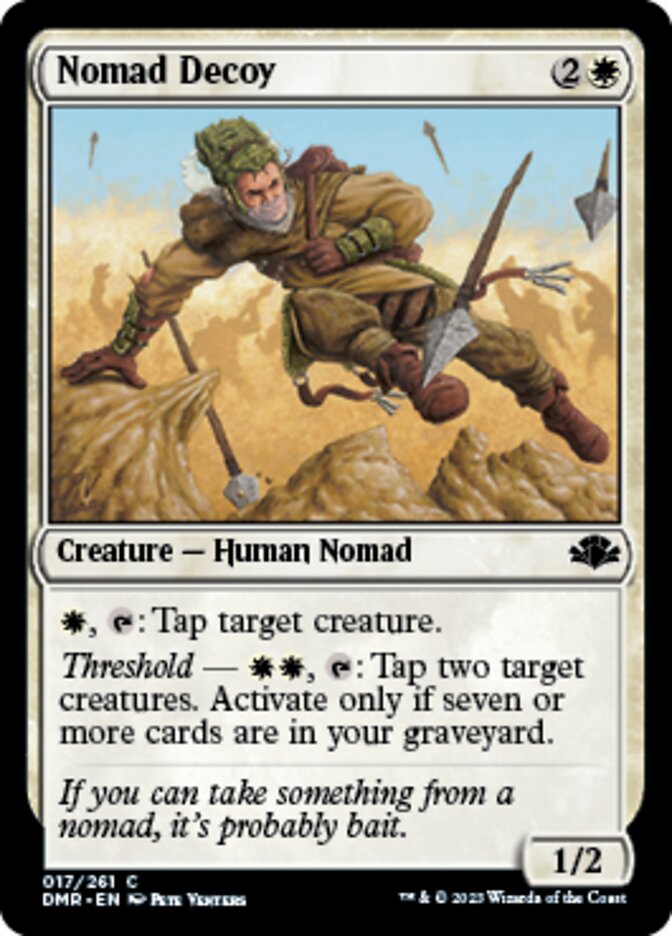 Nomad Decoy [Dominaria Remastered] | Rook's Games and More