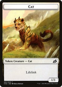Cat // Human Soldier (004) Double-sided Token [Ikoria: Lair of Behemoths Tokens] | Rook's Games and More