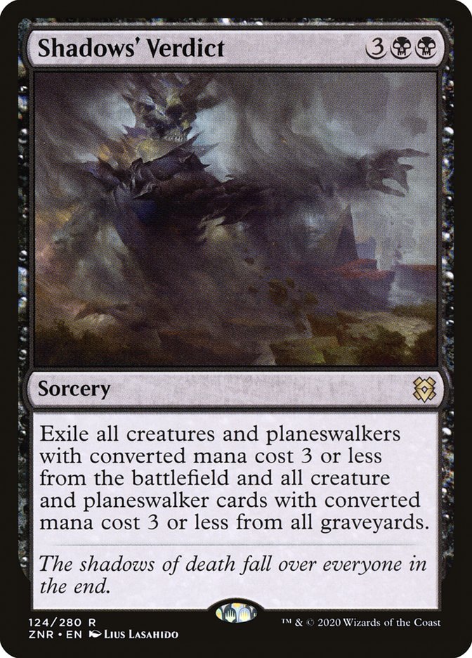 Shadows' Verdict [Zendikar Rising] | Rook's Games and More