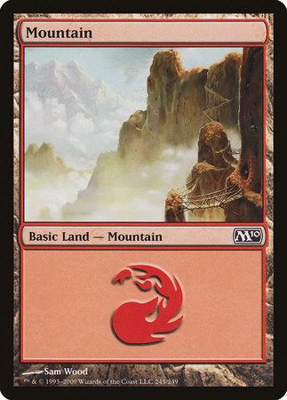 Mountain (245) [Magic 2010] | Rook's Games and More