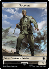 Horse // Soldier Double-Sided Token [Doctor Who Tokens] | Rook's Games and More