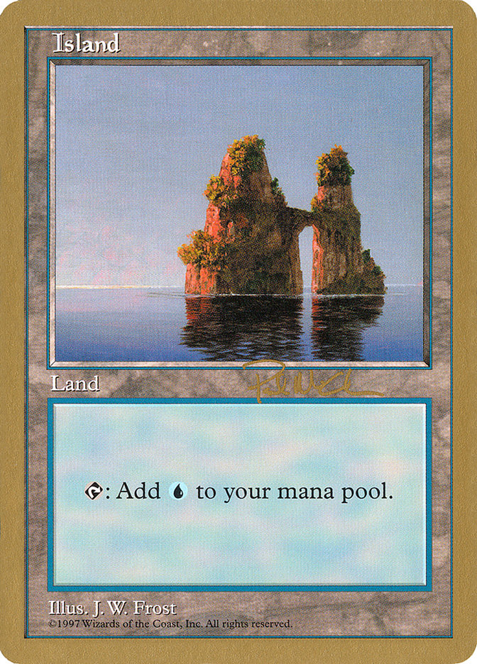 Island (pm436) (Paul McCabe) [World Championship Decks 1997] | Rook's Games and More