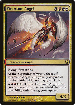 Firemane Angel [Duel Decks: Ajani vs. Nicol Bolas] | Rook's Games and More