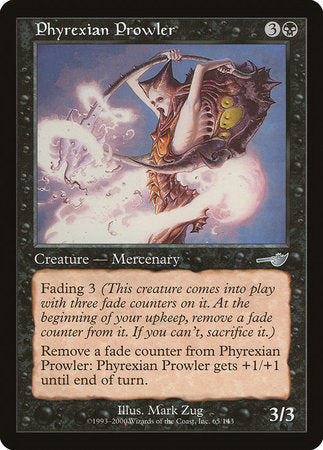 Phyrexian Prowler [Nemesis] | Rook's Games and More