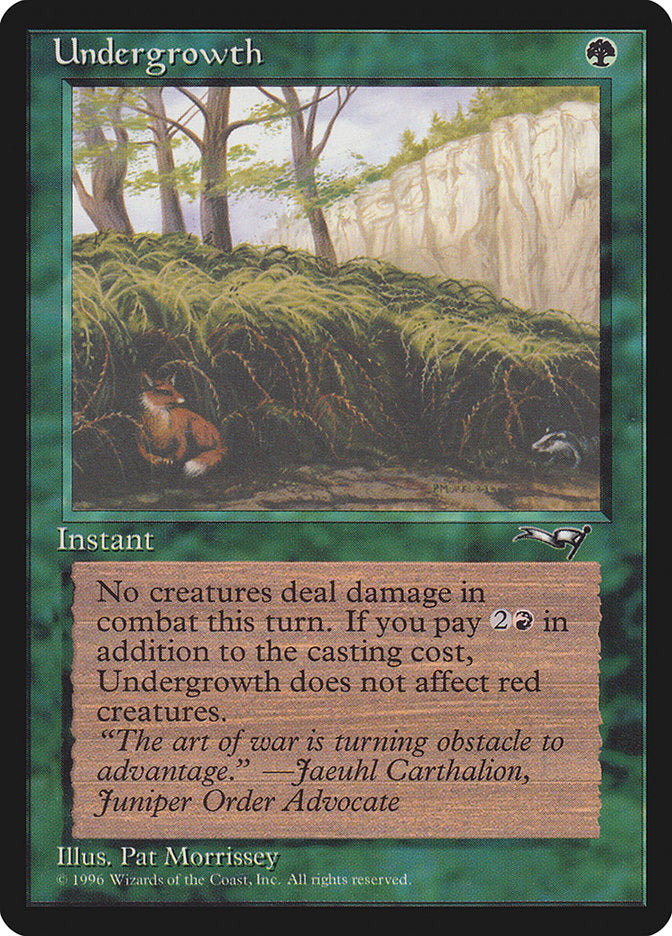 Undergrowth (Fox Art) [Alliances] | Rook's Games and More