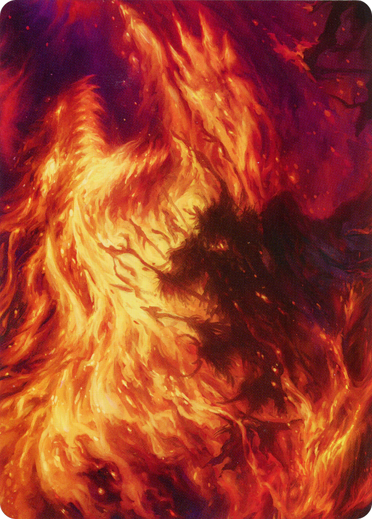 Stoke the Flames Art Card [March of the Machine Art Series] | Rook's Games and More