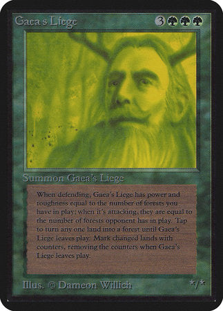Gaea's Liege [Limited Edition Alpha] | Rook's Games and More