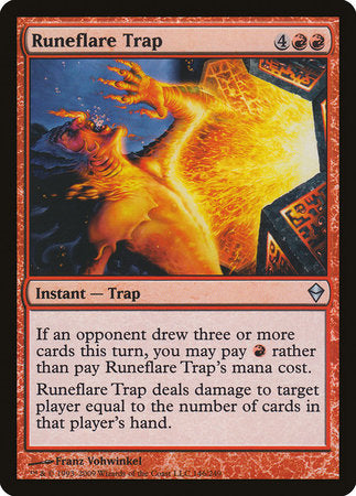 Runeflare Trap [Zendikar] | Rook's Games and More