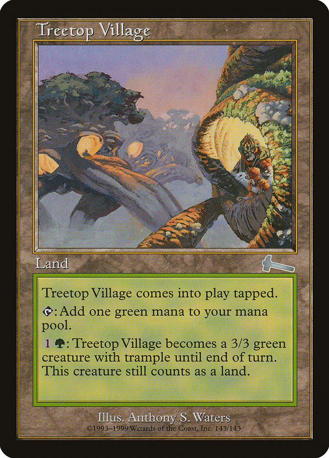 Treetop Village [Urza's Legacy] | Rook's Games and More