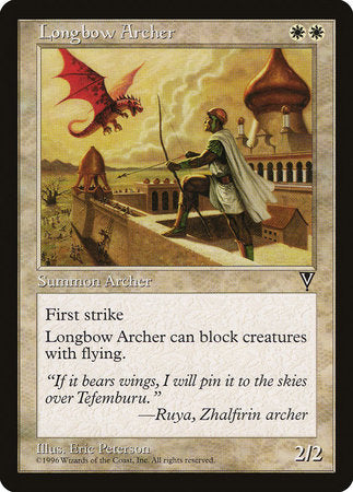 Longbow Archer [Visions] | Rook's Games and More