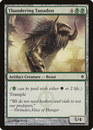 Thundering Tanadon [New Phyrexia] | Rook's Games and More