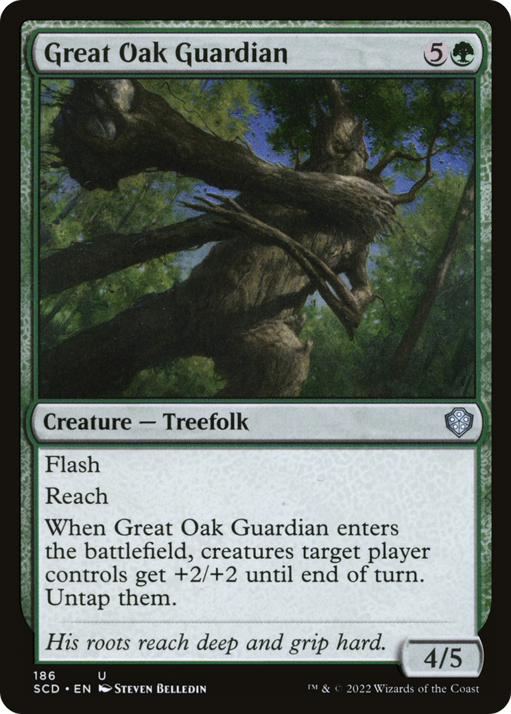 Great Oak Guardian [Starter Commander Decks] | Rook's Games and More