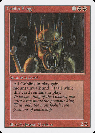 Goblin King [Revised Edition] | Rook's Games and More