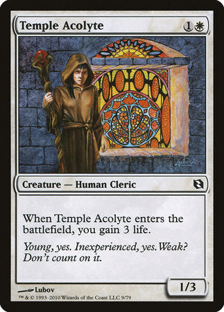 Temple Acolyte [Duel Decks: Elspeth vs. Tezzeret] | Rook's Games and More