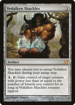 Vedalken Shackles [Modern Masters] | Rook's Games and More