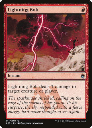 Lightning Bolt [Masters 25] | Rook's Games and More