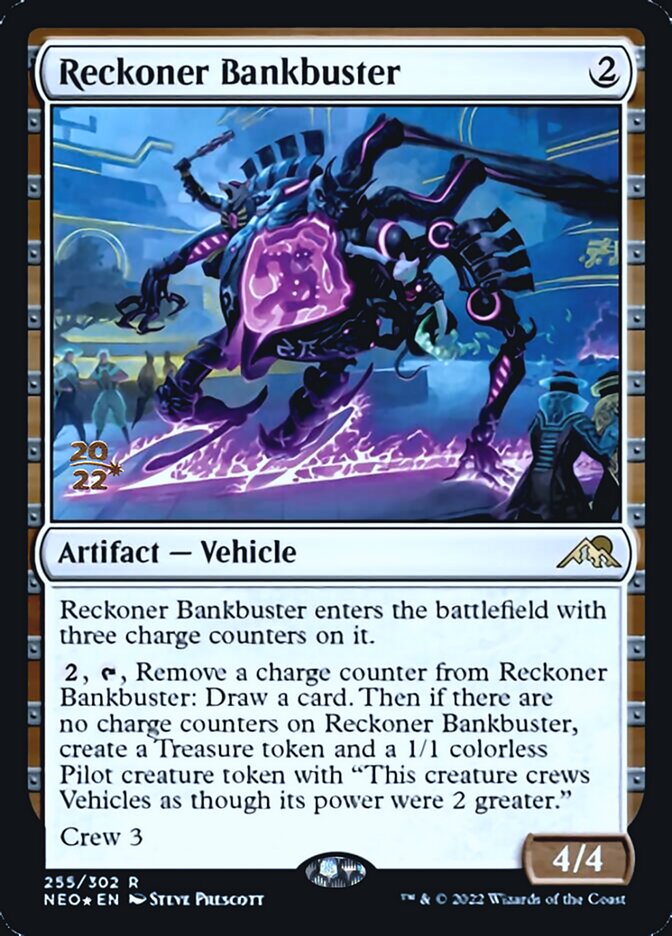 Reckoner Bankbuster [Kamigawa: Neon Dynasty Prerelease Promos] | Rook's Games and More