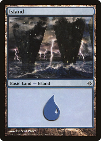 Island (235) [Rise of the Eldrazi] | Rook's Games and More