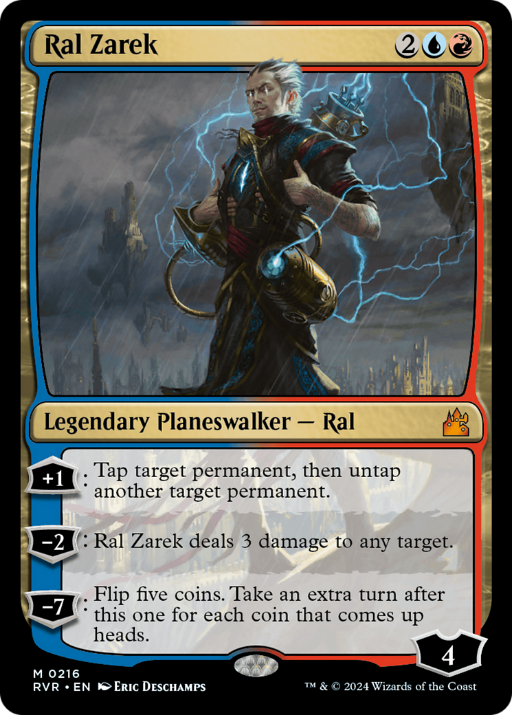 Ral Zarek [Ravnica Remastered] | Rook's Games and More