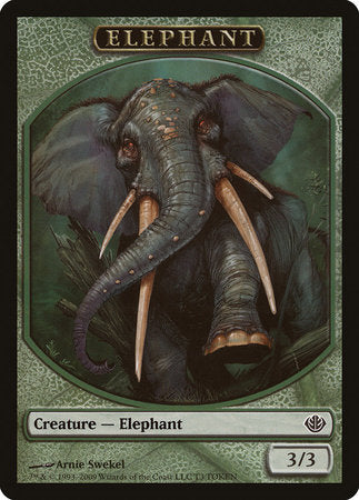 Elephant Token [Duel Decks: Garruk vs. Liliana Tokens] | Rook's Games and More