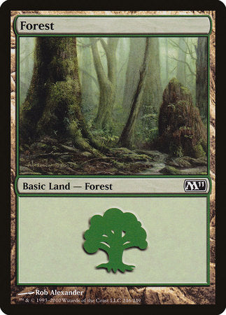 Forest (246) [Magic 2011] | Rook's Games and More