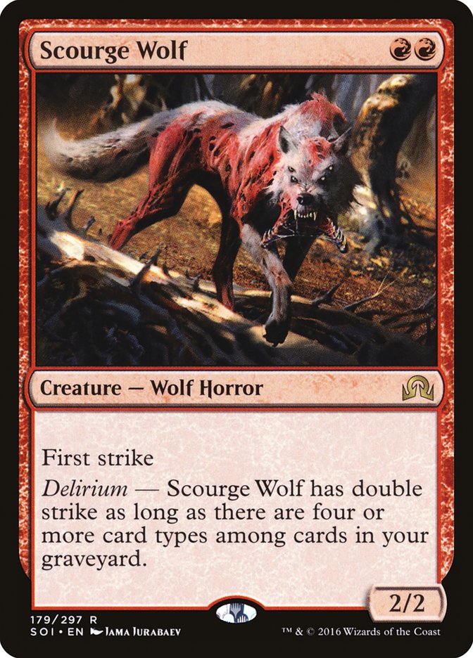 Scourge Wolf [Shadows over Innistrad] | Rook's Games and More