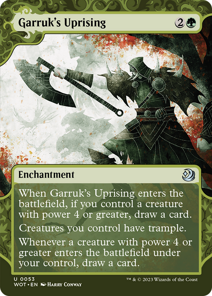 Garruk's Uprising [Wilds of Eldraine: Enchanting Tales] | Rook's Games and More