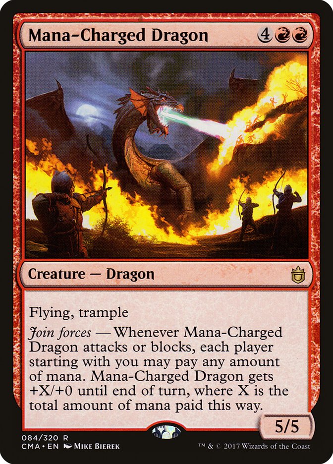 Mana-Charged Dragon [Commander Anthology] | Rook's Games and More