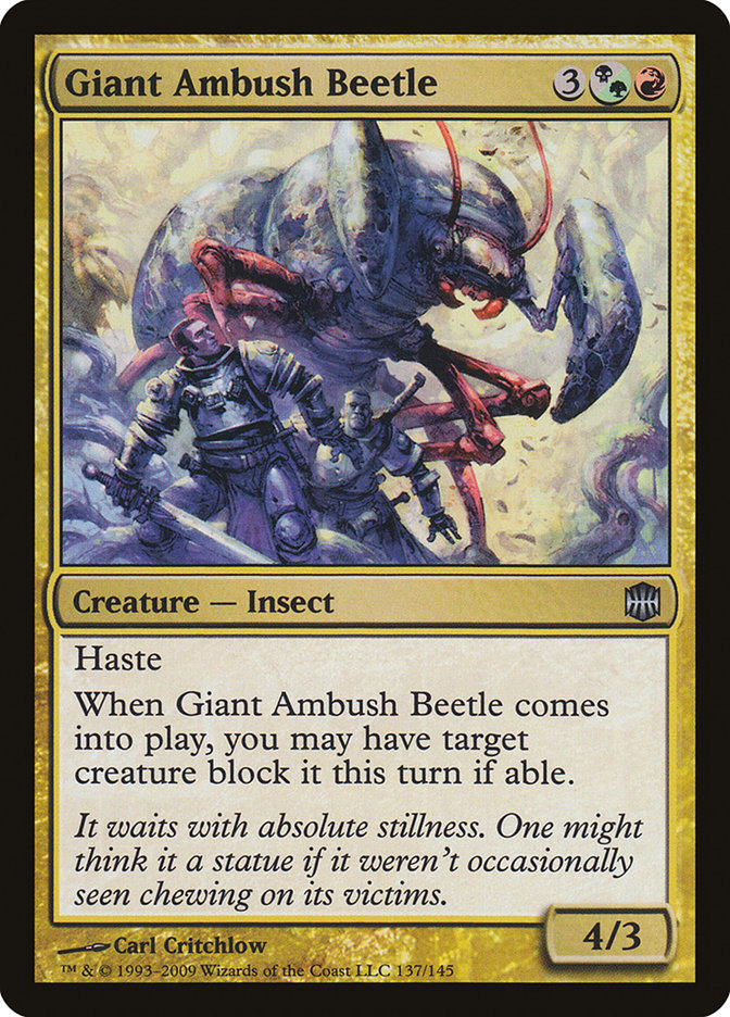 Giant Ambush Beetle [Alara Reborn] | Rook's Games and More