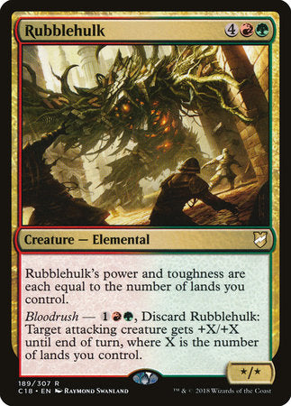 Rubblehulk [Commander 2018] | Rook's Games and More